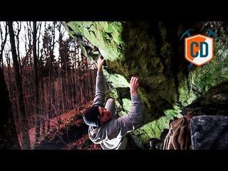 8A First Ascent Sick Send Action | Climbing Daily Ep.909