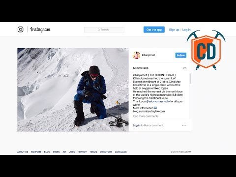 Did Kilian Jornet Set A New Record On Mt. Everest? | Climbing Daily Ep.936