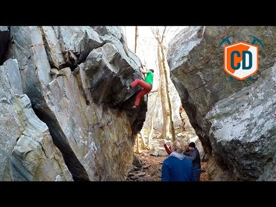 8A+ Boulder And A Scary Looking Highball Sick Send | Climbing Daily Ep.916
