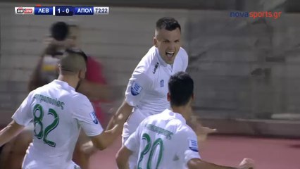 1-0 Marko Markovski Goal - Levadiakos 1 - 0 Apollon Smyrnis - 03.09.2018