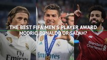 Ronaldo, Modric and Salah - the three finalists
