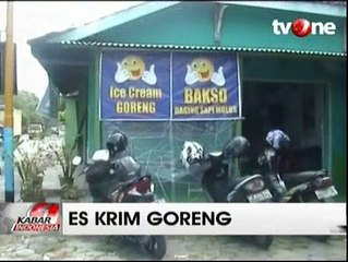 Sensasi Unik Es Krim Goreng
