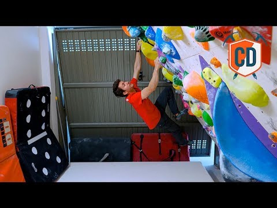 Stefano Ghisolfi Builds a 9b Crux Replica In His Basement | Climbing Daily Ep.1200