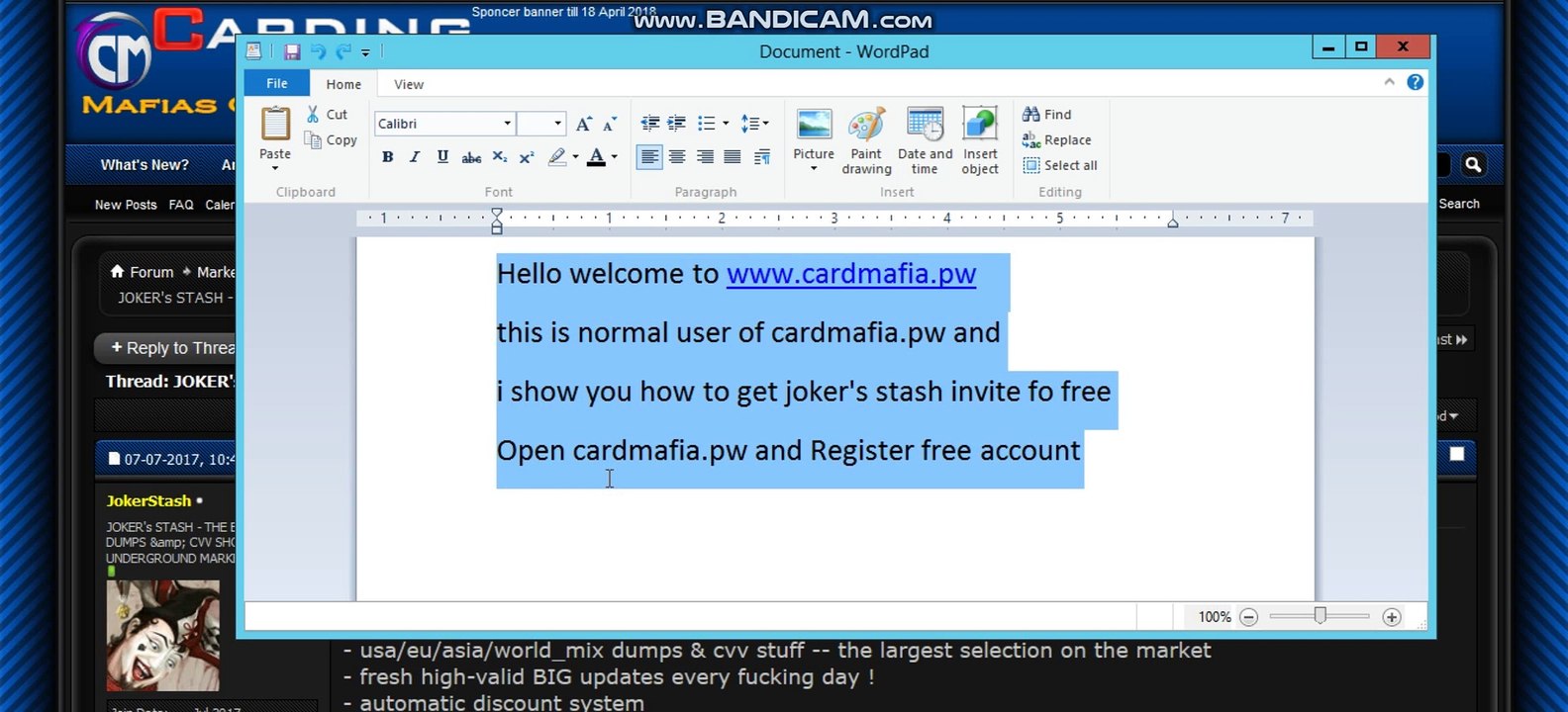 Jokerstash invite code Free [ cardmafia.pw ]