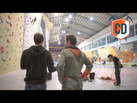This Old Submarine Factory Became A Huge Climbing Wall | Climbing Daily Ep.1230
