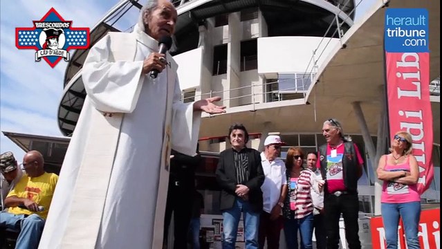 Bénédiction du Père Guy Gilbert Brescoudos 2018 - LE CAP D'AGDE