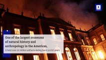 Fire Destroys Brazil's 200-Year-Old National Museum