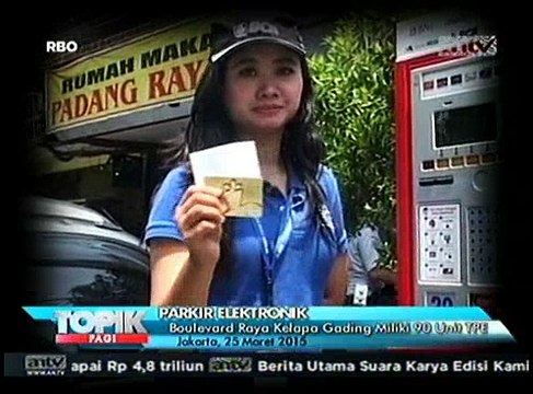 Jalan Boulevard Raya Kelapa Gading Miliki 90 Unit E-Parking