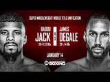 James DeGale vs Badou Jack (Highlights)
