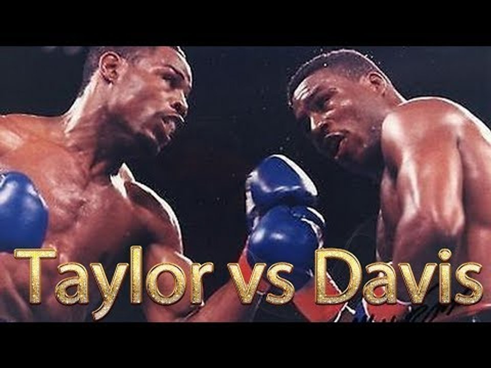 Meldrick Taylor vs Aaron Davis (Highlights)