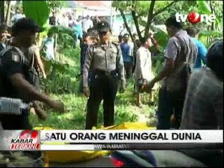 Seorang Wanita Tewas Tabrakkan Diri ke KRL