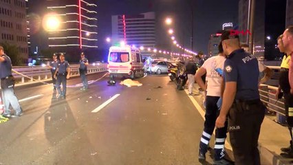 İstanbul D-100 Karayolu'da Motosiklet Kazası: 1 Ölü