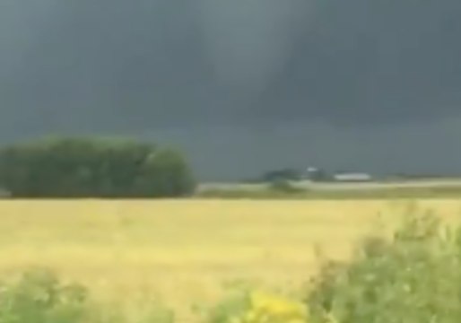Tornado Touches Down Near Alburnett, Iowa