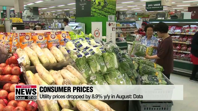 South Korea's consumer prices rose by 1.4% y/y in August: Data