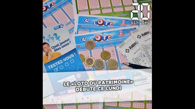 A vos marques, prêts, jouez! Le Loto du patrimoine démarre ce lundi