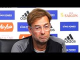 Leicester 1-2 Liverpool - Jurgen Klopp Full Post Match Press Conference - Premier League