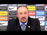 Manchester City 2-1 Newcastle - Rafa Benitez Full Post Match Press Conference - Premier League