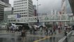 Más de 600 vuelos cancelados en Japón por la llegada del potente tifón Jebi