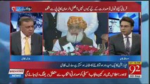 Arif Nizami Blasts Maulana Fazal-Ur-Rehman