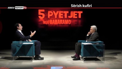 REPORT TV, 5 PYETJET NGA BABARAMO - I FTUAR ALBIN KURTI - PJESA E DYTE