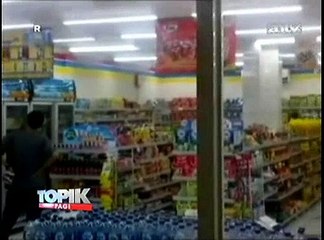 Perampok Minimarket Tertangkap Warga