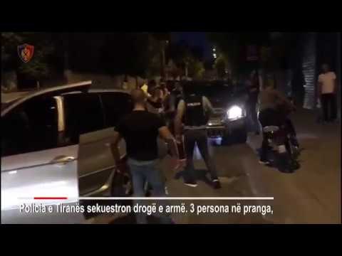 Ora News - Forcat Speciale nëpër rrugët e Tiranës, tre të arrestuar gjatë natës