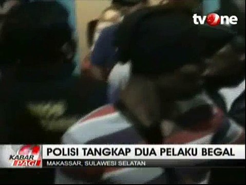 Polisi Tangkap Dua Pelaku Begal Sadis