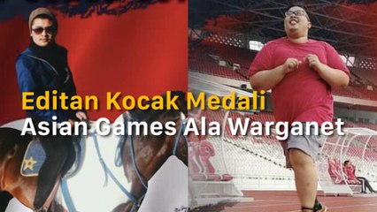 Editan Medali Asian Games ala Warganet Ini Bikin Ngakak