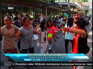 Mengenalkan Mainan Tradisional Anak di Car Free Day
