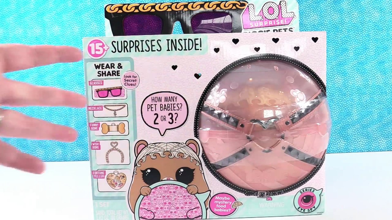 LOL Surprise Biggie Pets MC Hammy Jumbo Series 4 Unboxing _ PSToyReviews