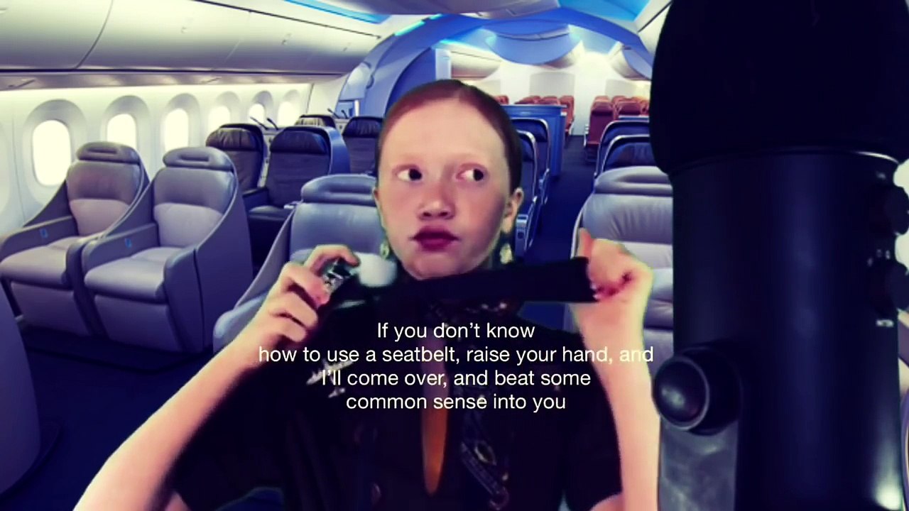 ASMR~ Rude & Sassy First Class Flight Attendant Roleplay ✈️( with real props ) ⚠️SASSY ROLE PLAY⚠️