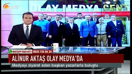 Alinur Aktaş Olay Medya'da