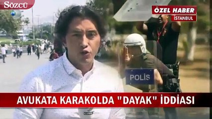 İstanbul Bayrampaşa'daki karakolda skandal görüntü
