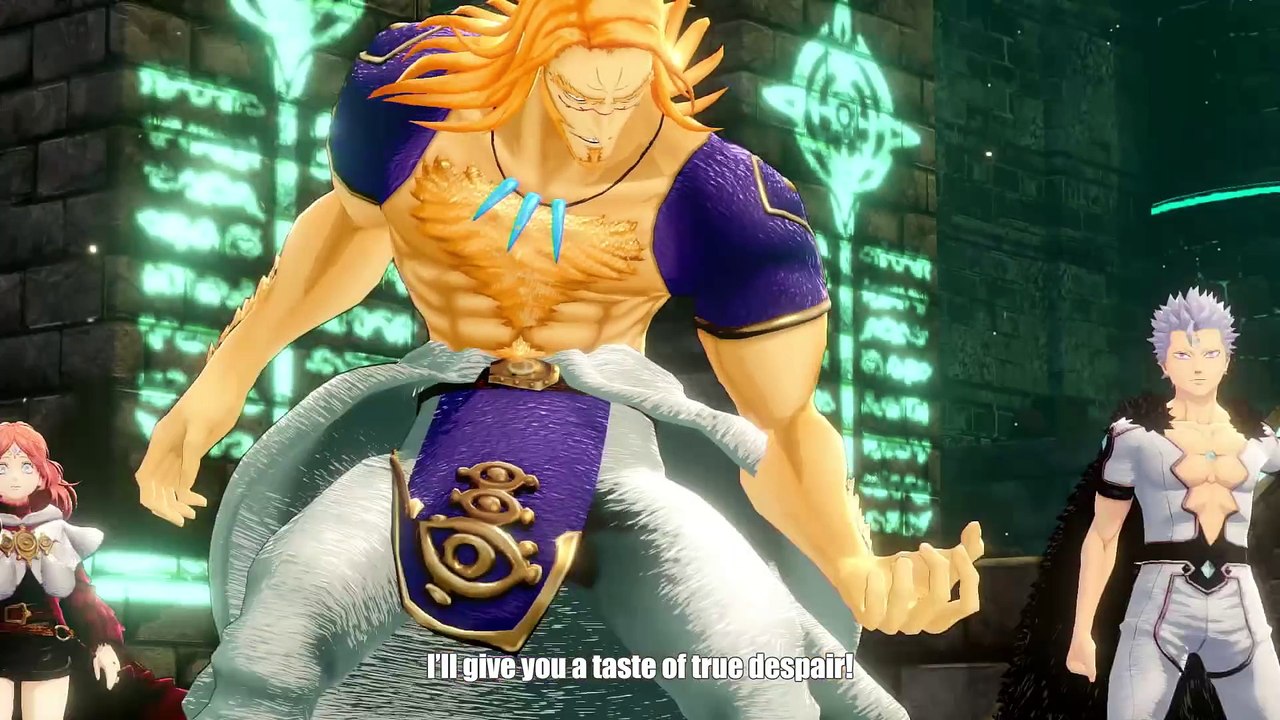 Black Clover Quartet Knights - Trailer de présentation de  Vetto