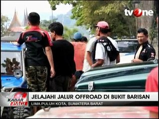 Wisata Ekstrim Melintasi Jalur Offroad di Belantara Bukit Barisan