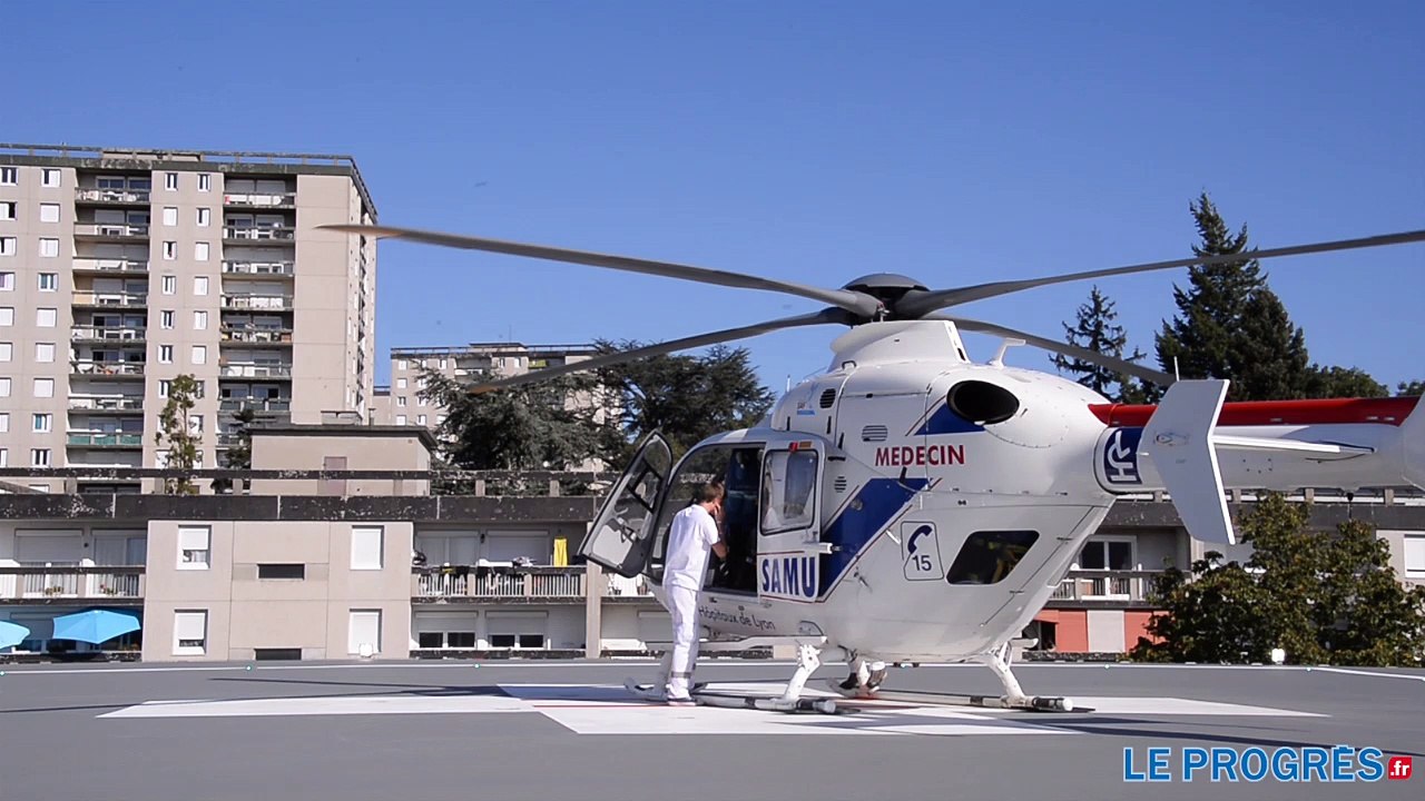 Lyon : un 4e héliport entre en fonction à la clinique de la Sauvegarde