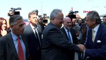 İzmir Bakan Çavuşoğlu, Yunan Mevkidaşı ile Yenilenen Başkonsolosluk Binasının Açılış Törenine...