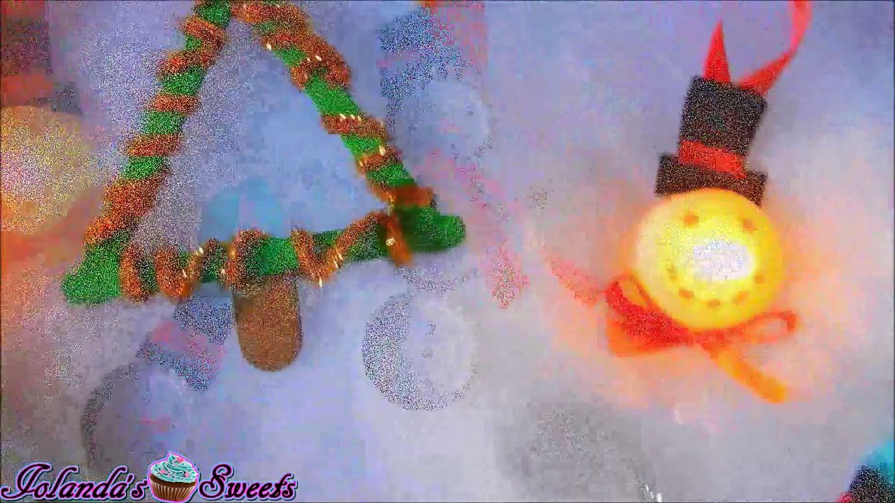 5 DECORAZIONI PER L'ALBERO DI NATALE Fatte in casa    Iolanda Sweets