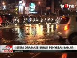 Hujan Deras Terjang Jakarta, Banjir dan Genangan Air Bermunculan