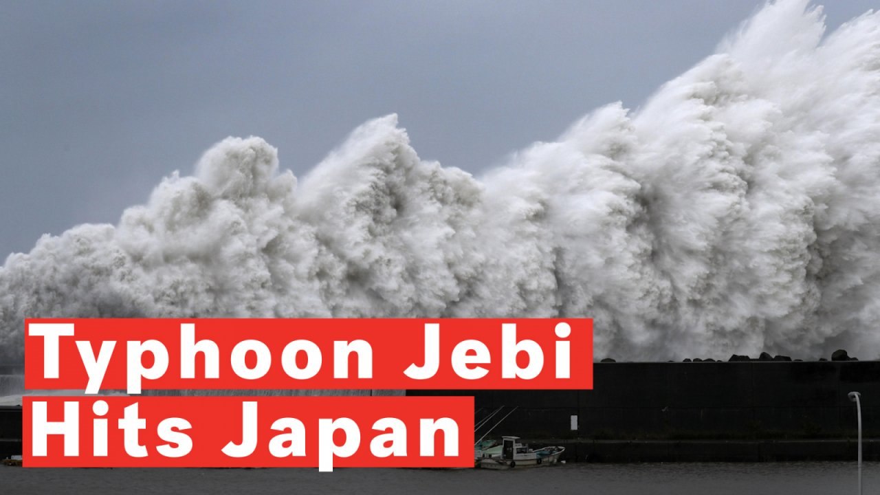 Typhoon Jebi: Japan Hit By Strongest Storm In 25 Years