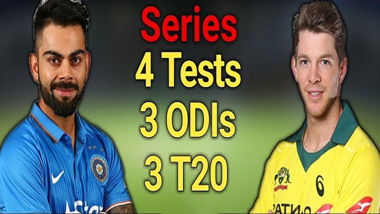 India VS Australia 2018-2019: 3 T20, 4 Test, 3 ODI, Full Schedule | वनइंडिया हिंदी