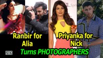 Ranbir for Alia & Priyanka for Nick Turns PHOTOGRAPHERS