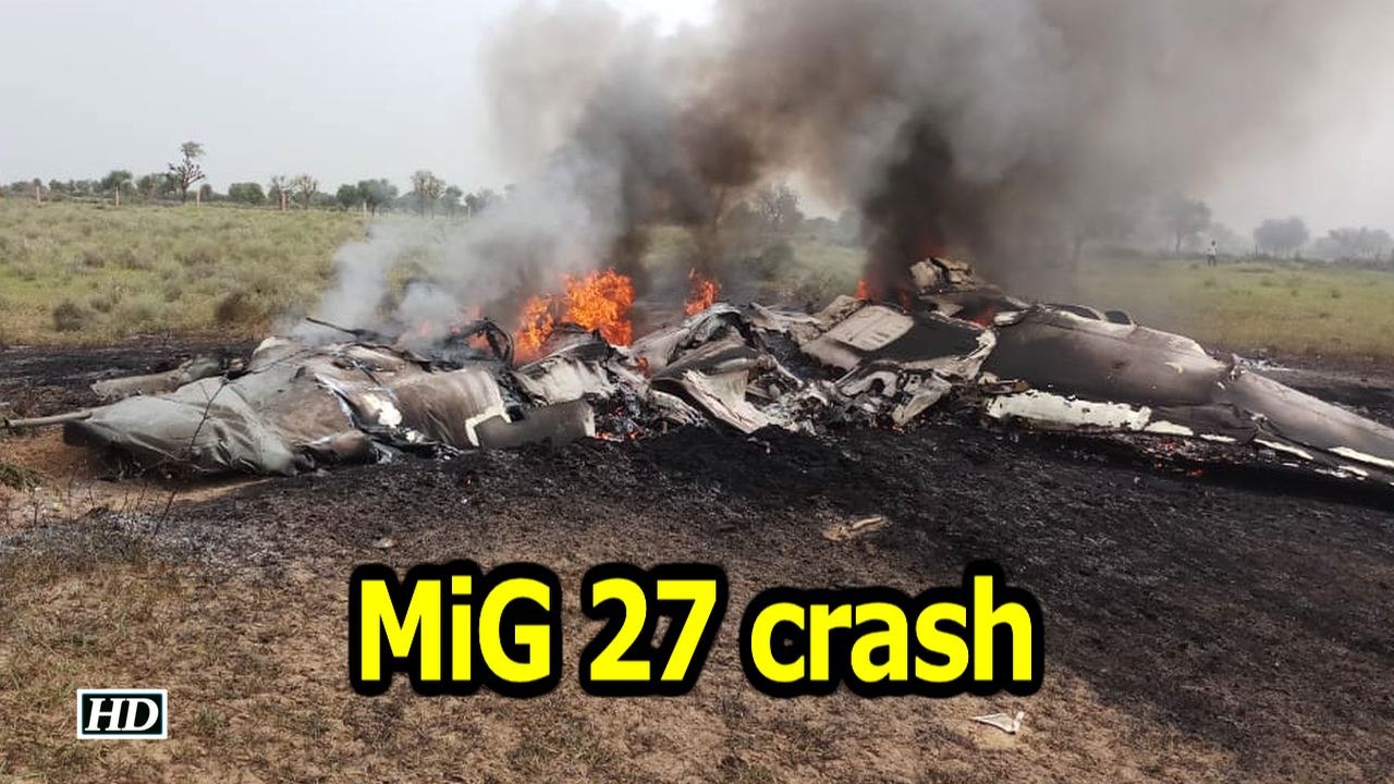 IAF MiG crashes near Jodhpur