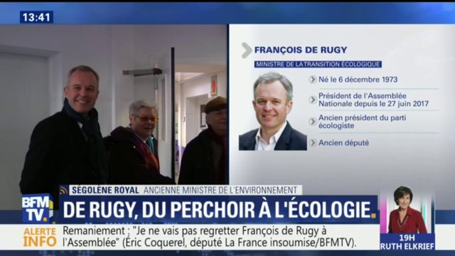 Ségolène Royal: Je pense que François de Rugy a obtenu des gages de la part d'Emmanuel Macron