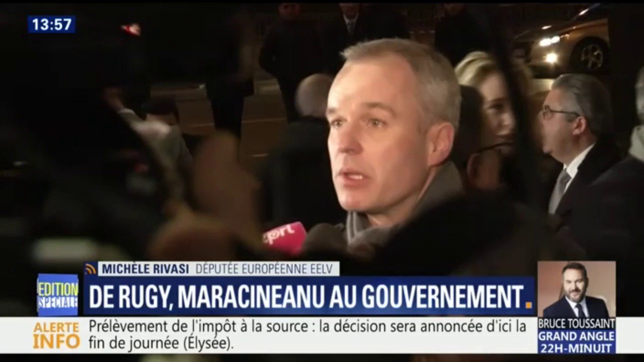 L'eurodéputée EELV Michèle Rivasi n'attend rien de François de Rugy, "un pseudo-écologiste, un homme de main du président"
