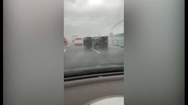 Japon : Les images impressionnantes du typhon Jebi