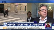 Rugy à l'écologie: Mélenchon dénonce déjà 