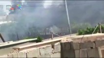 اندلاع النيران فى مقر السفارة الأمريكية بالعاصمة الليبية طرابلس