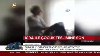 İcra ile çocuk teslimine son