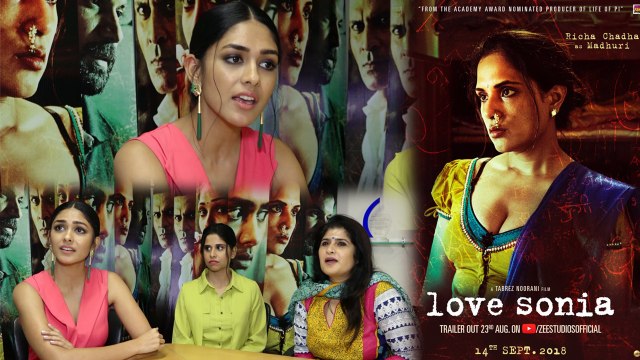 Mrunal Thakur, Shalini Thackeray & Sai Tamhankar talks about Love Sonia; Watch Video | FilmiBeat